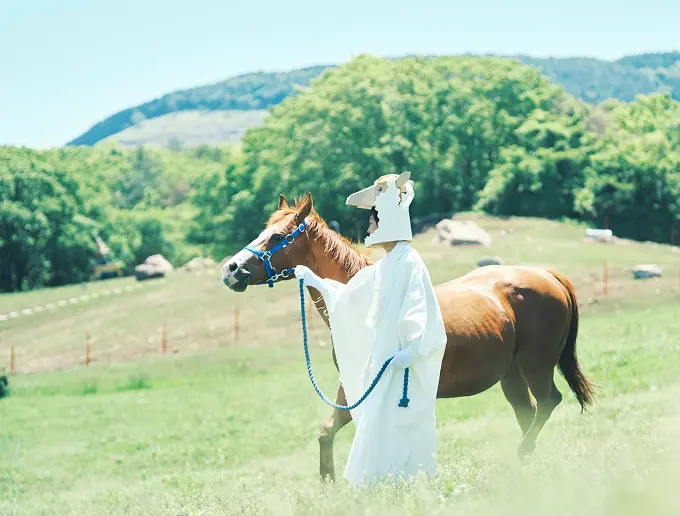 引き馬ひろばの写真